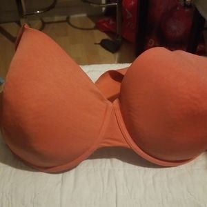 Catherines peach back smoothing bra peach 48DD
